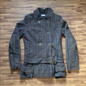 Brown light blazer jacket SMALL